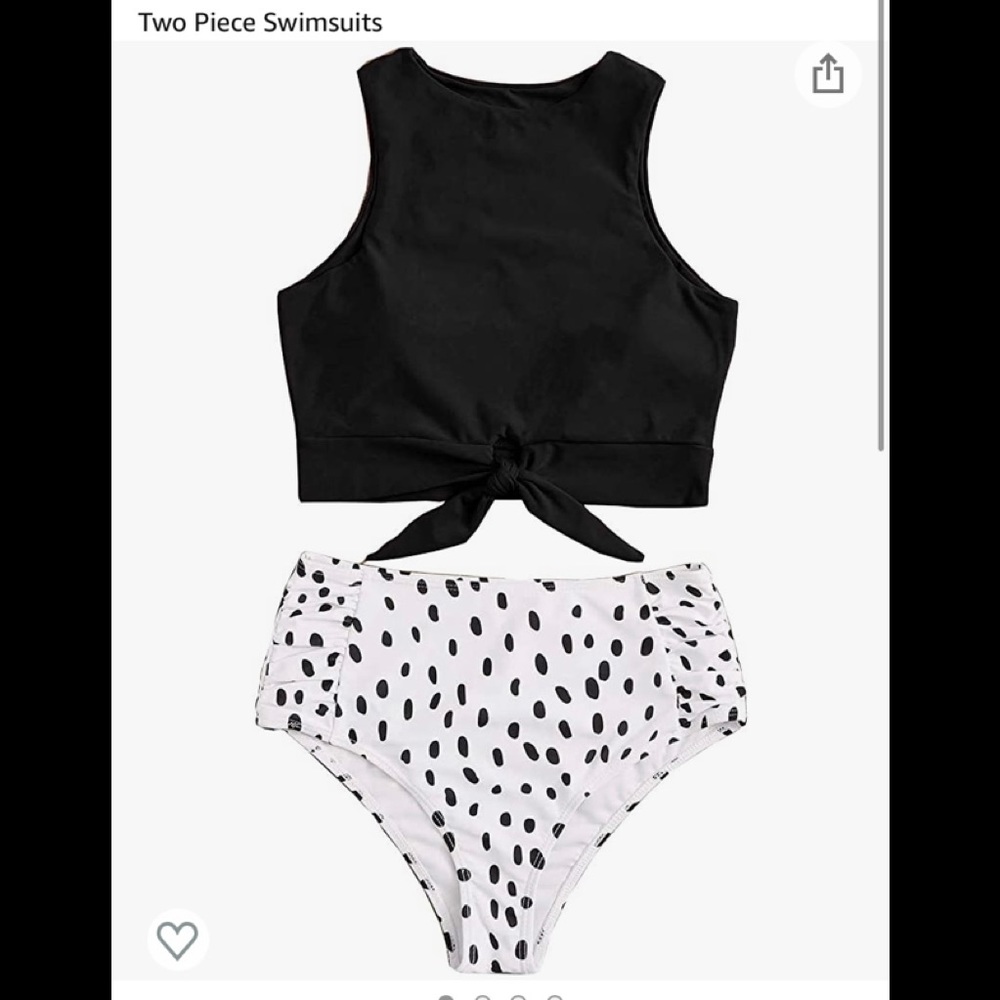 Sofia’s Choice tie knot 2 piece. Size M